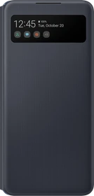 Samsung S-View Wallet Cover für Galaxy A42 5G schwarz
