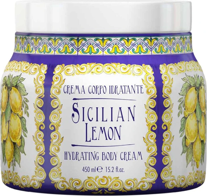 Rudy Profumi Le Maioliche Sicilian Lemon Hydrating Body Cream, 450ml