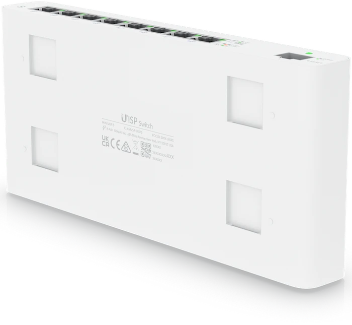Ubiquiti UISP Switch Desktop Gigabit Managed Switch, 8x RJ-45, 1x SFP, 110W passiv PoE