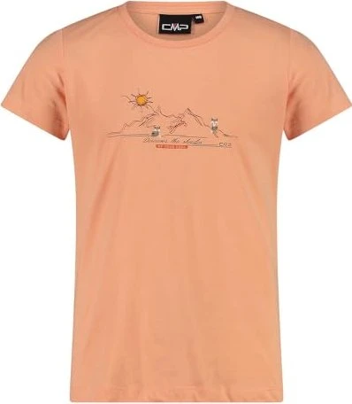 CMP Bio Baumwolle T-Shirt kurzarm salmone (Junior)
