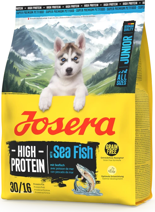 Josera Junior High Protein, mit Sea Fish, 900g