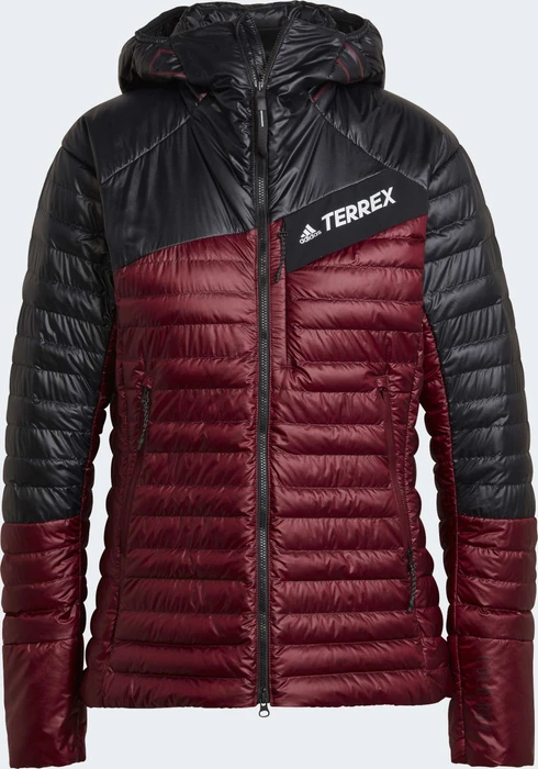 adidas Terrex Techrock Year-Round Hooded Funktionsjacke shadow red/black (Damen)