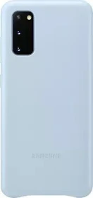 Samsung Leather Cover für Galaxy S20 blue coral