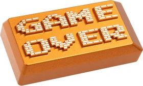 Zomoplus Keycap GAME OVER, Aluminium, gold, 1 Taste