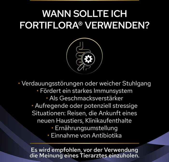 Purina Pro Plan Feline FortiFlora, Probiotika für Katzen Kauwürfel, 30 Stück