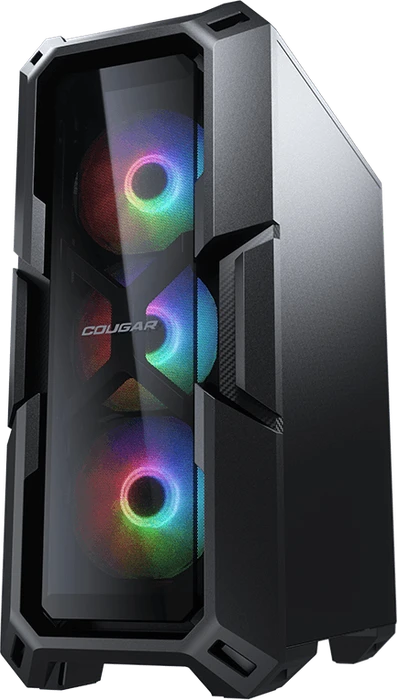 Cougar MX440-G RGB, Glasfenster