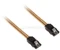 BitFenix Alchemy SATA 6Gb/s Kabel gold/schwarz 0.3m Vorschaubild