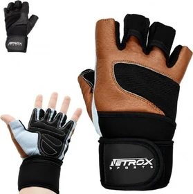 NetroxSports Fitness Handschuhe braun