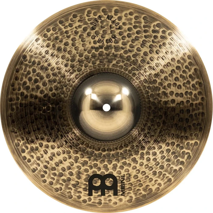 Meinl Pure Alloy Custom Medium Thin Hi-Hat 15"