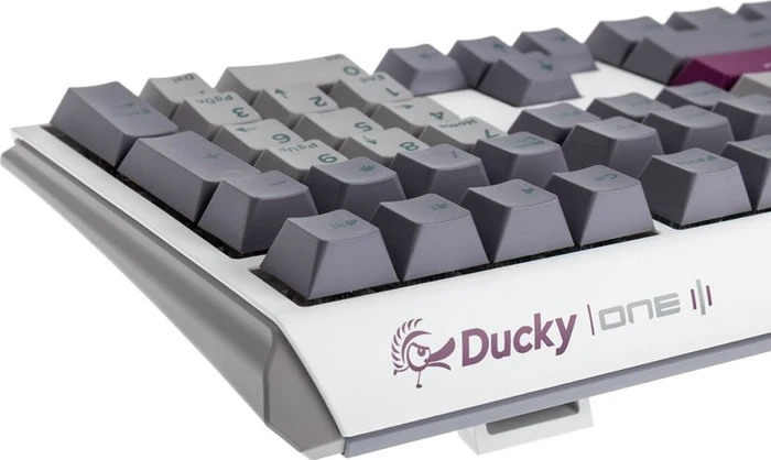 Ducky One 3 Mist Grey PBT, LEDs RGB, MX RGB ERGO CLEAR, USB, US