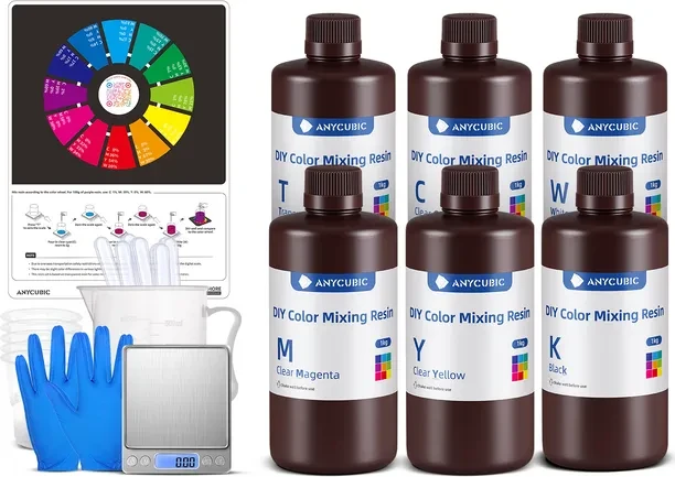 Anycubic DIY Color Mixing mehrfarbig, 1.00kg (STS01-101A-6)