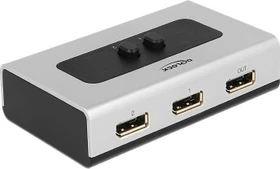 DeLOCK Displayport Switch, 2-fach (87668)