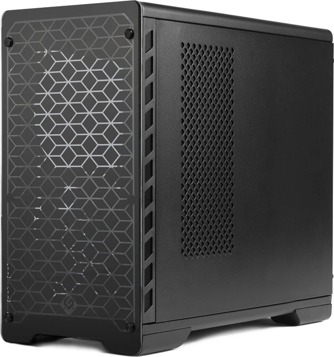 MetallicGear / MagniumGear Neo G Mini schwarz, Glasfenster, Mini-ITX