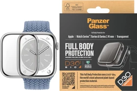 PanzerGlass Screen Protector Full Body D3O für Apple Watch (41mm) transparent