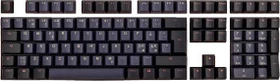Ducky Cosmic Keycap Set, Kunststoff (PBT) Double-Shot, blau/schwarz, 109 Tasten, ISO-ND