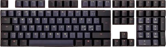 Ducky Cosmic Keycap Set, Kunststoff (PBT) Double-Shot, blau/schwarz, 109 Tasten, ISO-ND