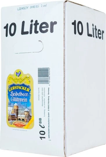 Gerstacker Heidelbeer Glühwein 10l