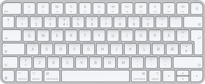 Apple Magic Keyboard (USB-C), weiß/silber, USB/Bluetooth, NO