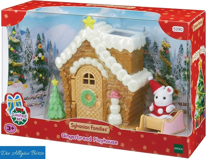 Epoch Sylvanian Families - Häuser - Weihnachtsset Lebkuchenhaus