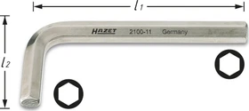 Hazet 2100-14 Innensechskant Winkelschlüssel, 14mm