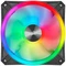 Corsair QL Series iCUE QL120 RGB PWM Triple Fan Kit, schwarz, LED-Steuerung, 120mm, 3er-Pack Vorschaubild