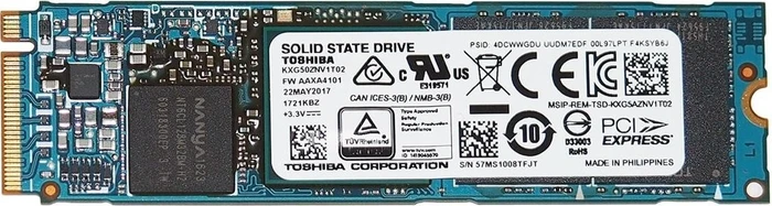 KIOXIA XG5 Client SSD 512GB, M.2 2280 / M-Key / PCIe 3.1 x4
