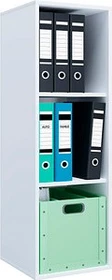 VCM Lona I 3F, weiß/weiß, Regal