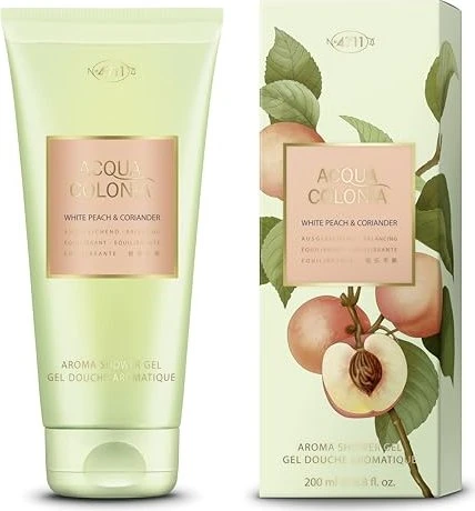 4711 Acqua Colonia White Peach & Coriander Showergel, 200ml