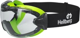 Hellberg Safety Neon Plus Hochleistung Schutzbrille klar