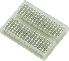 Breadboard, Polzahl 170, 46x36mm, transparent, 1er-Pack