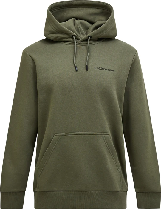 Peak Performance Small Logo Hoodie pine needle (Herren)