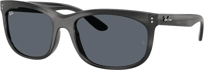 Ray-Ban RB2389 Balorette polished striped gray/blue