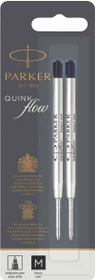 Parker Quinkflow Pen Refill Kugelschreibermine M blau, 2er-Pack