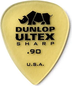 Dunlop Ultex Sharp Pick, .90mm, 6-Pack