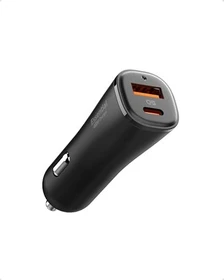Spigen ArcStation Essential 48W Car Charger schwarz