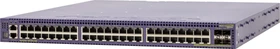 Extreme Networks Summit X670V Rackmount 10G Managed Switch, 44x RJ-45, 4x RJ-45/SFP+, 1x Erweiterungsslot, Back to Front Airflow (17204 / X670V-48t-BF-DC)
