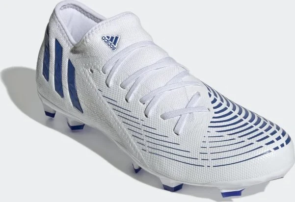 adidas Predator Edge.3 Low FG cloud white/hi res blue (Herren)