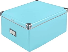 Idena Aufbewahrungsbox mit Deckel, türkis