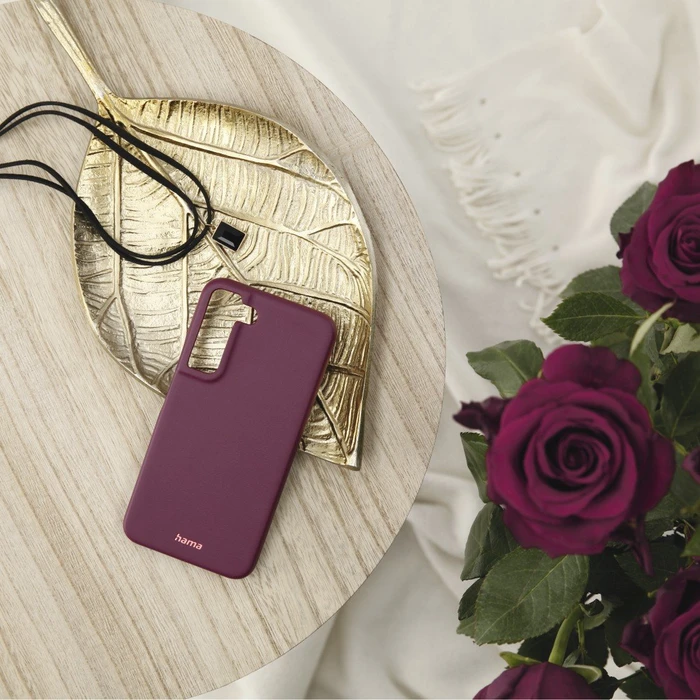 Hama Cover Finest Sense für Samsung Galaxy S22 Bordeaux