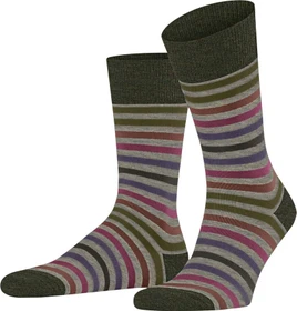 Falke Tinted Stripe Socken moon mist (Herren)