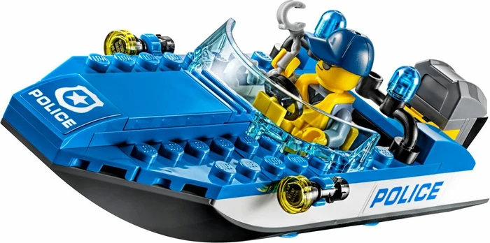 LEGO City Gebirgspolizei - Flucht durch die Stromschnellen
