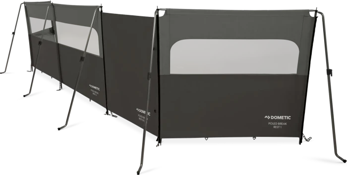 Dometic Poled Break Rest Door Windschutz Tür mit Gestänge für Buszelt