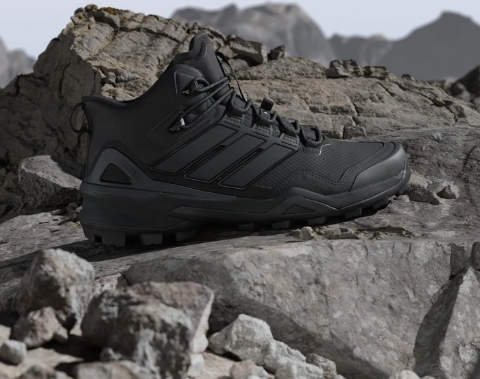 adidas Terrex Skychaser Mid GTX core black/carbon/impact orange (Herren)