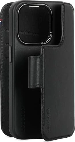 Decoded Leather Detachable Wallet MagSafe für Apple iPhone 15 Pro schwarz