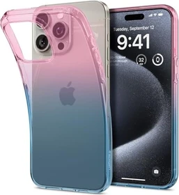 Spigen Liquid Crystal für Apple iPhone 15 Pro gradation pink