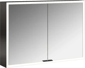 Emco Prime Facelift LED-Lichtspiegelschrank 100cm, 2 Türen, Aufputzmodell