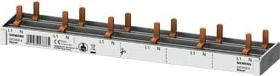 Siemens Stiftsammelschiene kompakt, 10mm2 Anschluss 1p/N 6x AFDD + 6x Kompaktgerät 1 TE berührungssicher 12 TE feste Länge