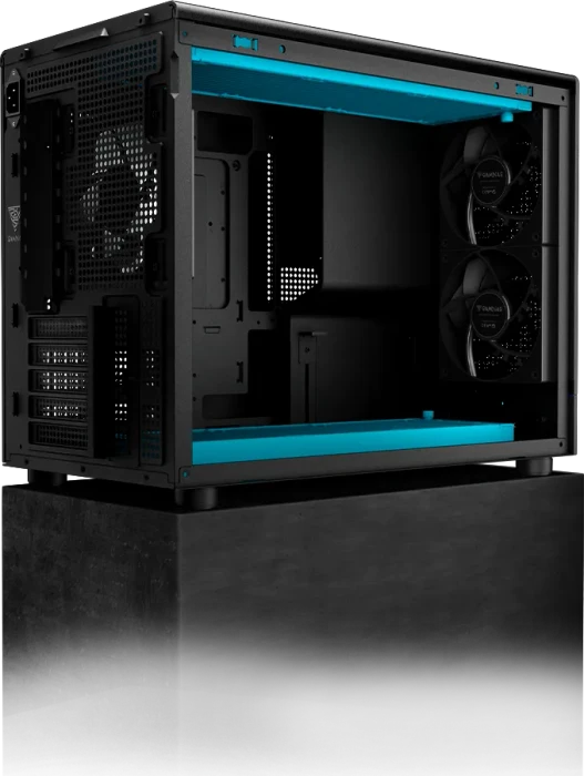 Gamdias Athena M4M Black, Glasfenster