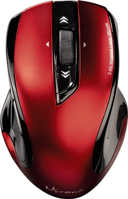 Hama Mirano Wireless Laser Mouse rot, USB