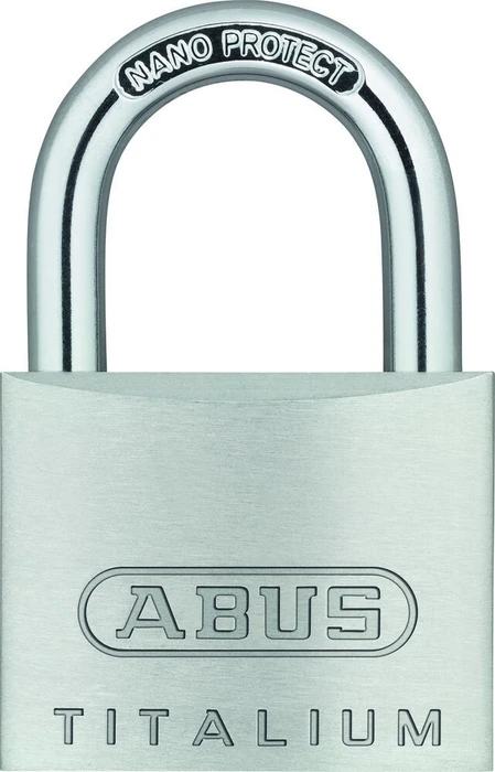 ABUS 64 Titalium 64TI/40, verschiedenschließend, Vorhängeschloss, 2er-Pack